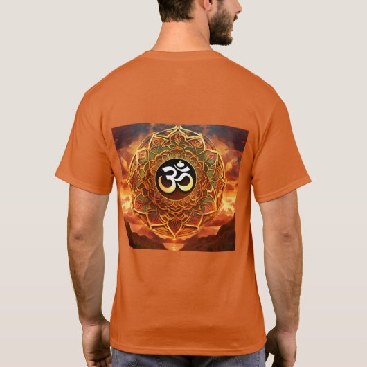 Om T Shirt (Rückseite)