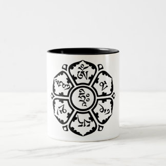 OM-Tasse Zweifarbige Tasse