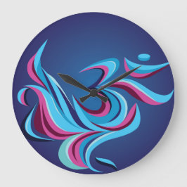 OM, the Eternal sound, Große Wanduhr