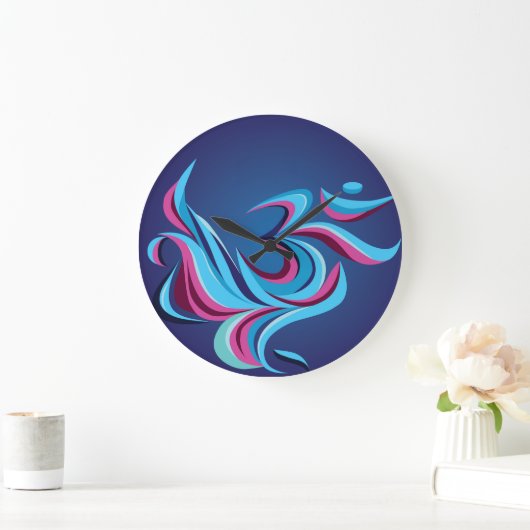 OM, the Eternal sound, Große Wanduhr (Zuhause)