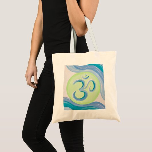 Om Tote Bag Tragetasche (Vorderseite (Produkt))