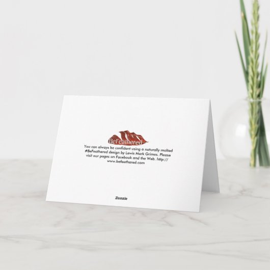 Om Viel Glück! Karte (Rückseite)