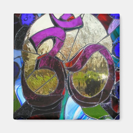 Om Wheel Magnet (Vorne)