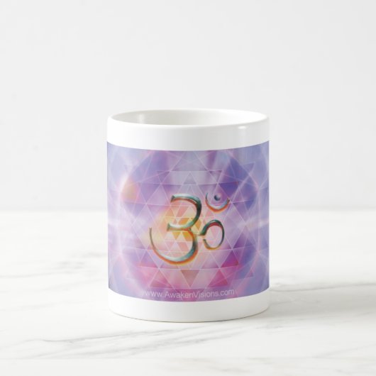 OM Yantra Kaffeetasse (Mittel)