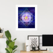 Om Yantra Poster (Heimbüro)