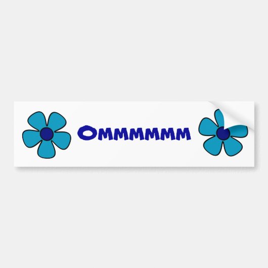 Om Yoga-Autoaufkleber Autoaufkleber (Vorne)