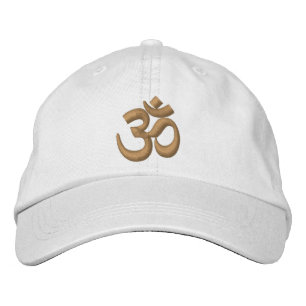 OM-Yoga Chakra Gold oder fertigen es Stickerei Bestickte Kappe