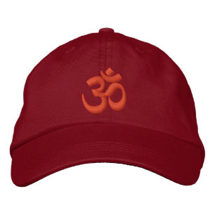 OM Yoga Chakra Orange oder anpassen Sie es Sticker Bestickte Baseballkappe