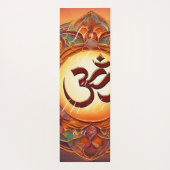 OM Yoga Mat Yogamatte (Rückseite)
