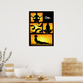 Om Yoga Medical Poster (Küche)