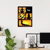 Om Yoga Medical Poster (Heimbüro)
