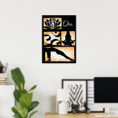 Om Yoga Medical Poster (Heimbüro)