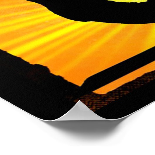 Om Yoga Medical Poster (Ecke)