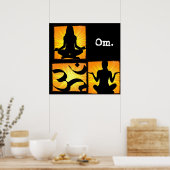 Om Yoga Medical Poster (Küche)