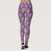 Om-Zeichen, Meditation angepasste Leggings (Rückseite)