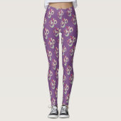 Om-Zeichen, Meditation angepasste Leggings (Vorderseite)