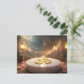 OM - ZEN BUDDHISM POSTKARTE (Stehend Vorderseite)