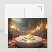 OM - ZEN BUDDHISM POSTKARTE (Vorne/Hinten)
