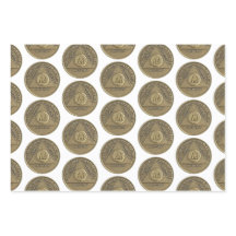 Om zum Jahrestag der nüchternen Erholung auf Münze