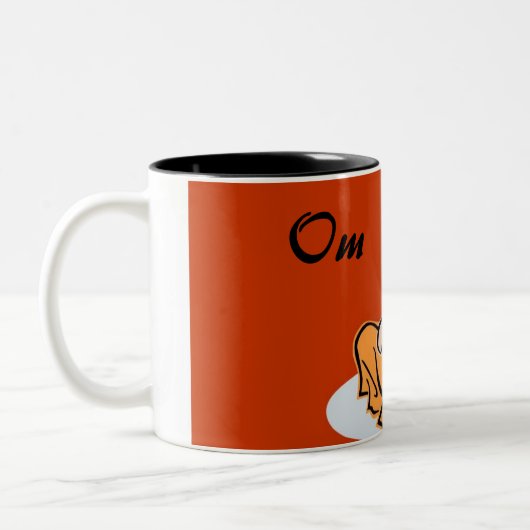 OM ZWEIFARBIGE TASSE (Links)