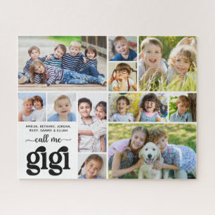 Oma 11 Fotocollage Namen Nennen Sie mich Gigi Puzzle