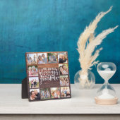 Oma 12 FotoCollage Rustikal Fotoplatte (InSitu)