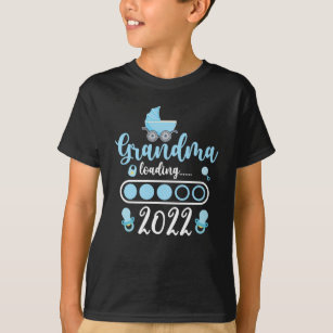 Oma 2022 Baby Loading Großkind T-Shirt
