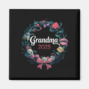 Oma 2025 als Geschenk für neue Großmutter Magnet
