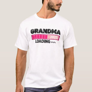 Oma 2025, die Schwangerschaftsankündigung T-Shirt