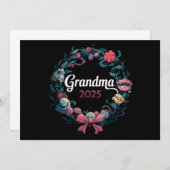 Oma 2025 für neues Großmutter-Geschenk Ankündigung (Vorne/Hinten)