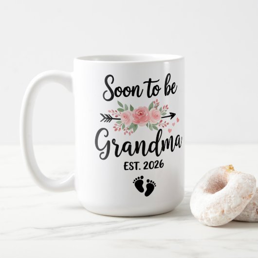 Oma 2026 Bald Oma 2026 Kaffeetasse (Mit Donut)