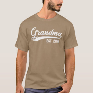 Oma 2026 Großmutter Est 2026 Oma Est 2026 T-Shirt