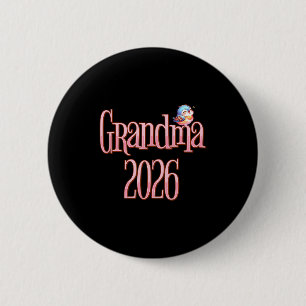 Oma 2026 Süßer Vogel Neue Oma Schwangerschaft Enth Button