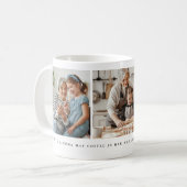 Oma 3 Foto-Collage Benutzerdefiniertes Zitat Kaffeetasse (Vorderseite Links)