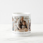 Oma 3 Foto-Collage Benutzerdefiniertes Zitat Kaffeetasse (Mittel)