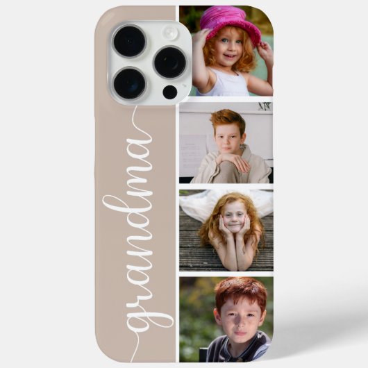 Oma 4 Foto Case-Mate iPhone Hülle (Rückseite)
