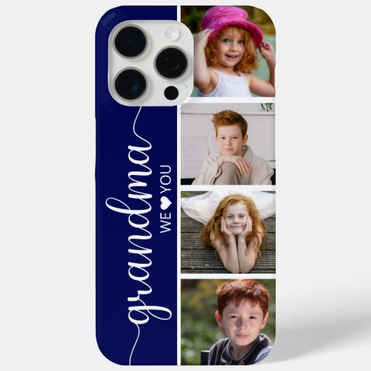 Oma 4 Foto Case-Mate iPhone Hülle (Rückseite)