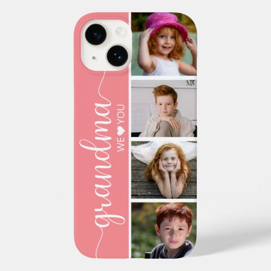 Oma 4 Foto Case-Mate iPhone Hülle (Rückseite)