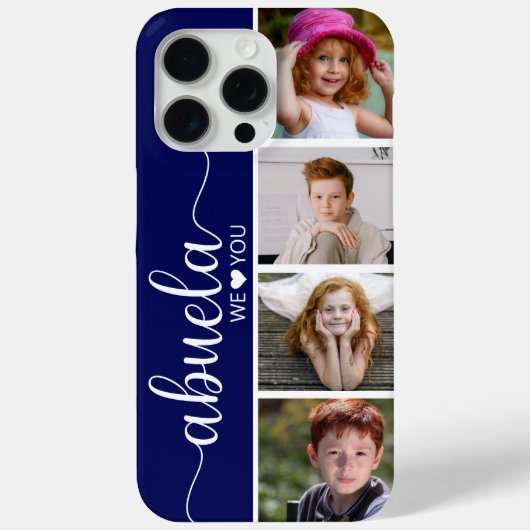 Oma 4 Foto Case-Mate iPhone Hülle (Rückseite)