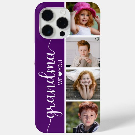 Oma 4 Foto Case-Mate iPhone Hülle (Rückseite)