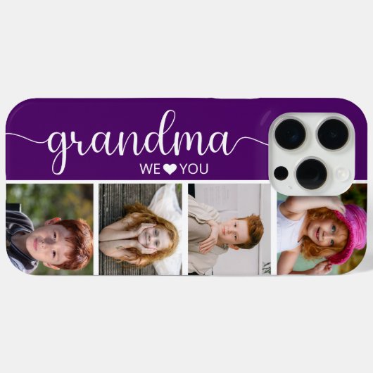 Oma 4 Foto Case-Mate iPhone Hülle (Rückseite (Horizontal))