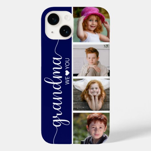 Oma 4 Foto Case-Mate iPhone Hülle (Rückseite)