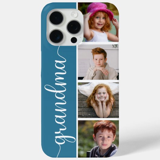 Oma 4 Foto Case-Mate iPhone Hülle (Rückseite)