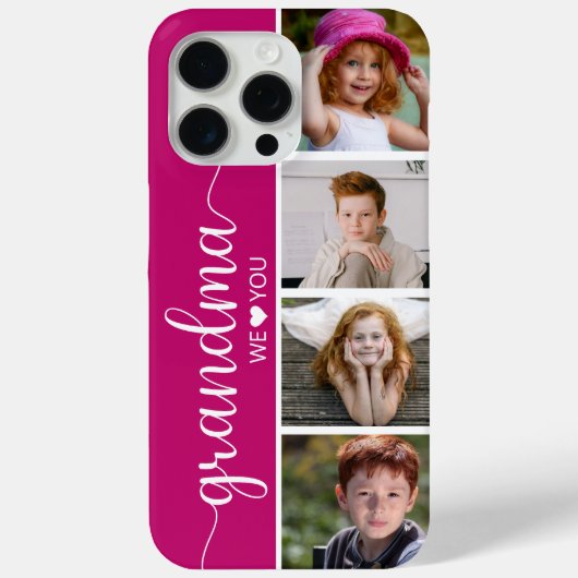Oma 4 Foto Case-Mate iPhone Hülle (Rückseite)
