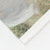 Oma 5-Foto-Collage Script-Text personalisiert Fleecedecke (Ecke)