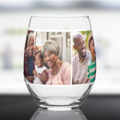 Oma 5 FotoCollage Weinglas Ohne Stiel