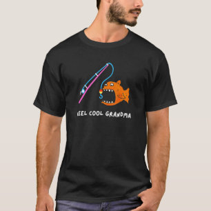 Oma-Angelfisch-Wortspiel Fisch Humor Sommer Outdo T-Shirt
