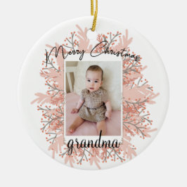 Oma aus dem Weihnachtsgebirge von Großkind - Foto Keramik Ornament