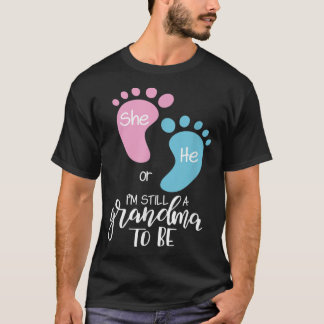Oma Baby Gender zeigen, dass er oder sie Oma hat T-Shirt