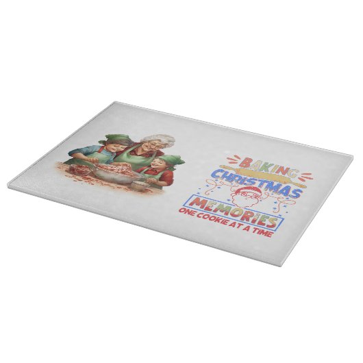 Oma Backen Weihnachten Erinnerungen Schneidebrett (Ecke)